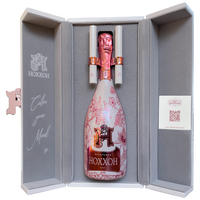 HOXXOH Ruby - 75CL - Luminous champagne bottle
