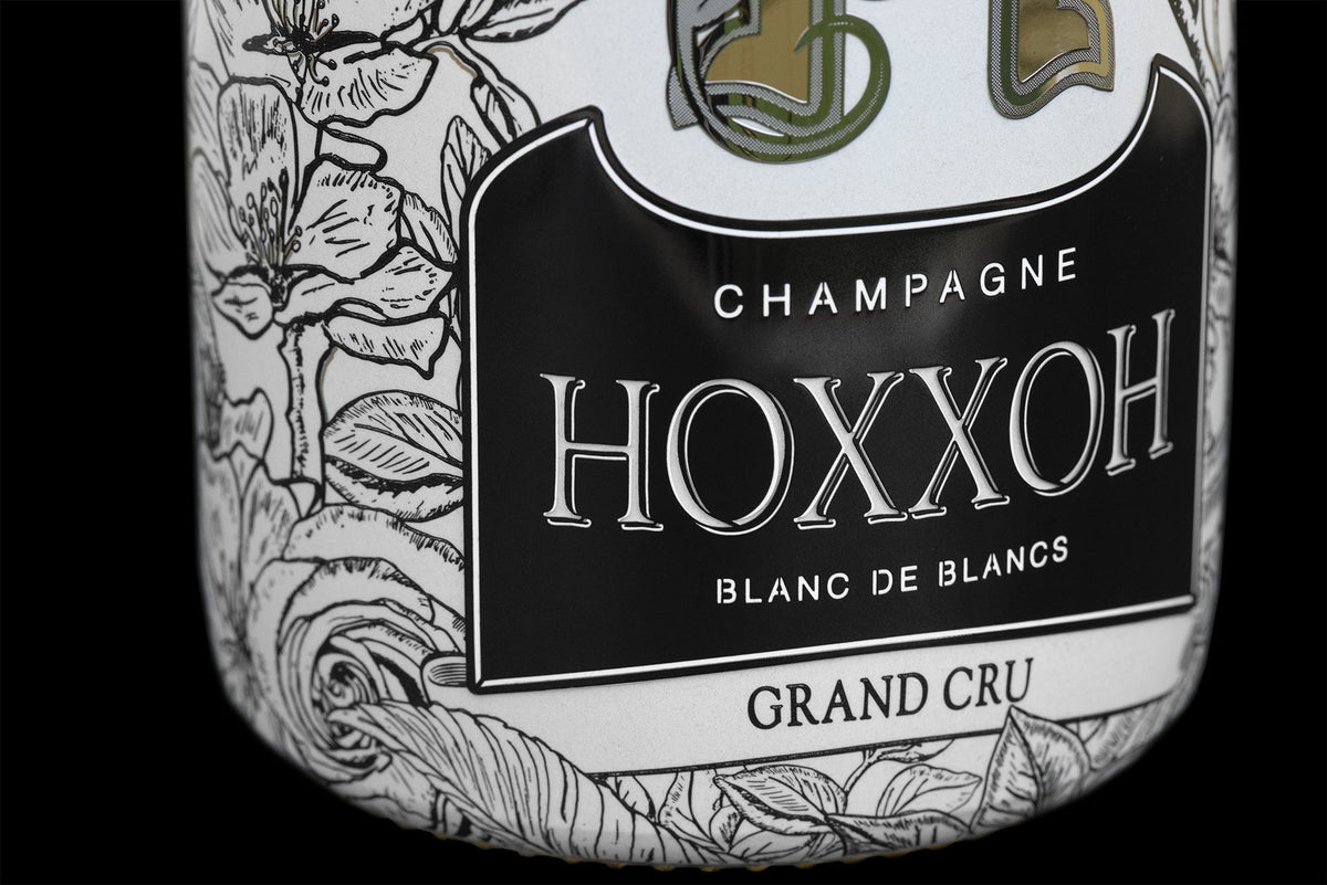 HOXXOH Champagne. Fully luminous bottles. Color your Mind !
