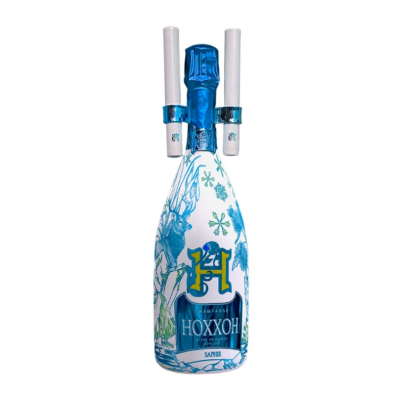 サファイア ドゥミ・セック - 75CL - ルミナスシャンパンボトル – HOXXOH サファイア ドゥミ・セック - 75CL - ルミナスシャンパンボトル – HOXXOH