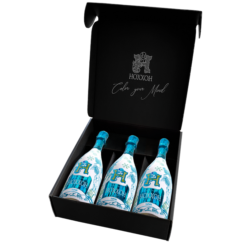 サファイア ドゥミ・セック - 75CL - ルミナスシャンパンボトル – HOXXOH サファイア ドゥミ・セック - 75CL - ルミナスシャンパンボトル – HOXXOH