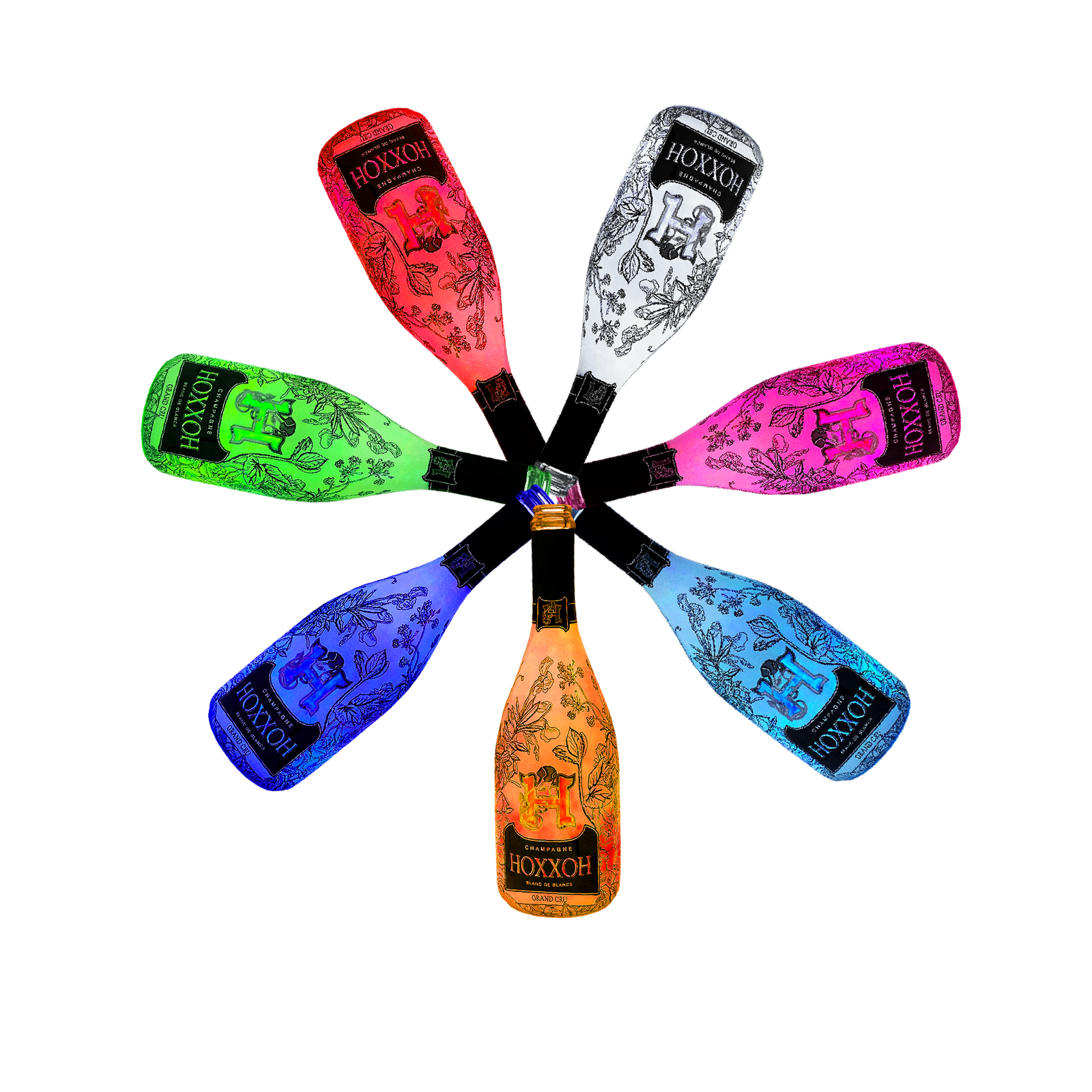 ゴールド - 75CL - ルミナスシャンパンボトル – HOXXOH ゴールド - 75CL - ルミナスシャンパンボトル – HOXXOH
