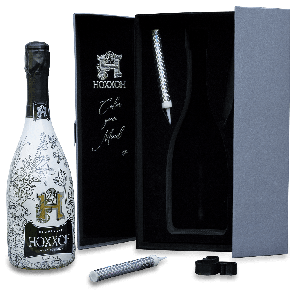 HOXXOH Grand Cru 75cl – Luminous champagne bottle – photo 5